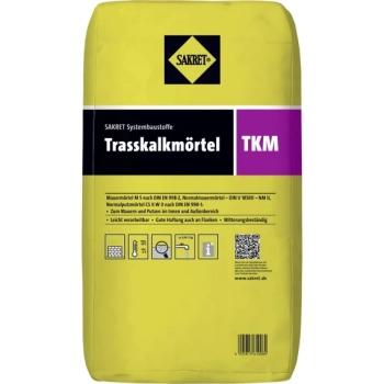 Sakret TKM Zaprawa Trasowo-Wapienna do Renowacji i Tynkowania